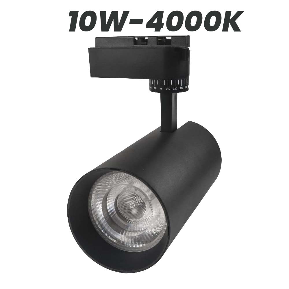 Wellmax Eagle Eye Premium Track Light Black 10W 4000K