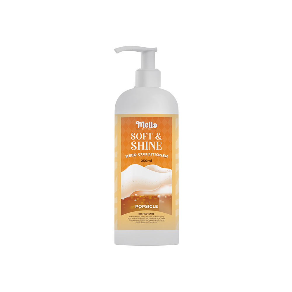 Mello Soft & Shine Beer Conditioner 250ML (Popsicle)