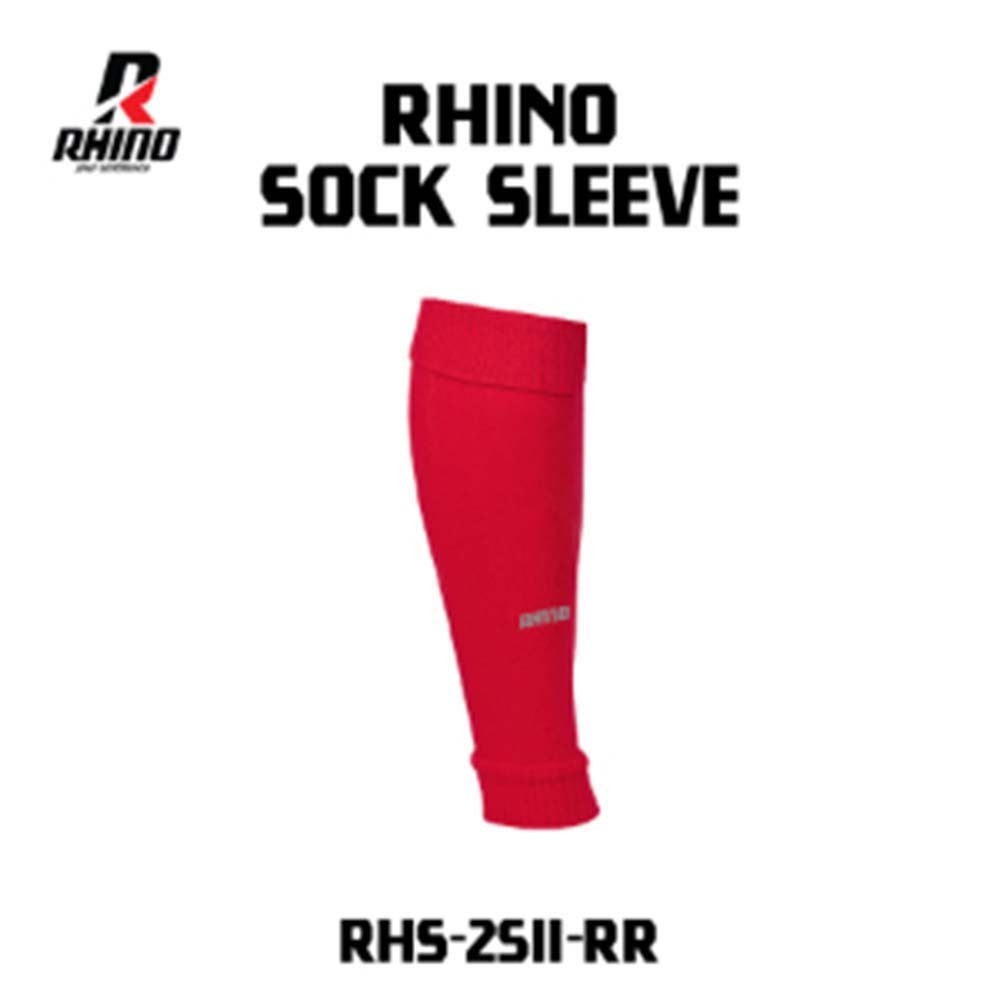 Olympic Rhino Legs Sleeve Socks RHS-2511-RR RED (Free Size)