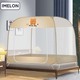 Beauty House Foldable Mosquito Net Random Design (Single) Brown