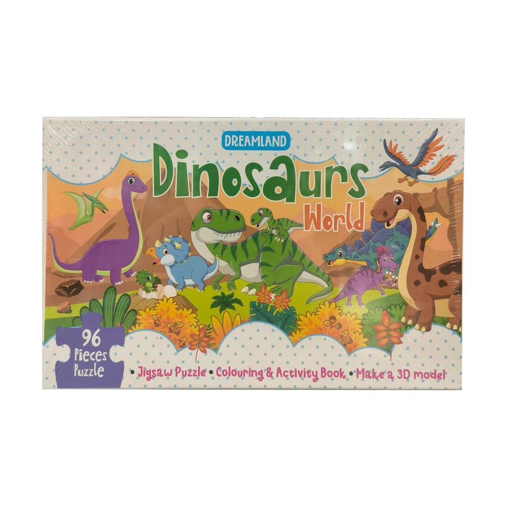 Educational Puzzles Dinosaurs World
