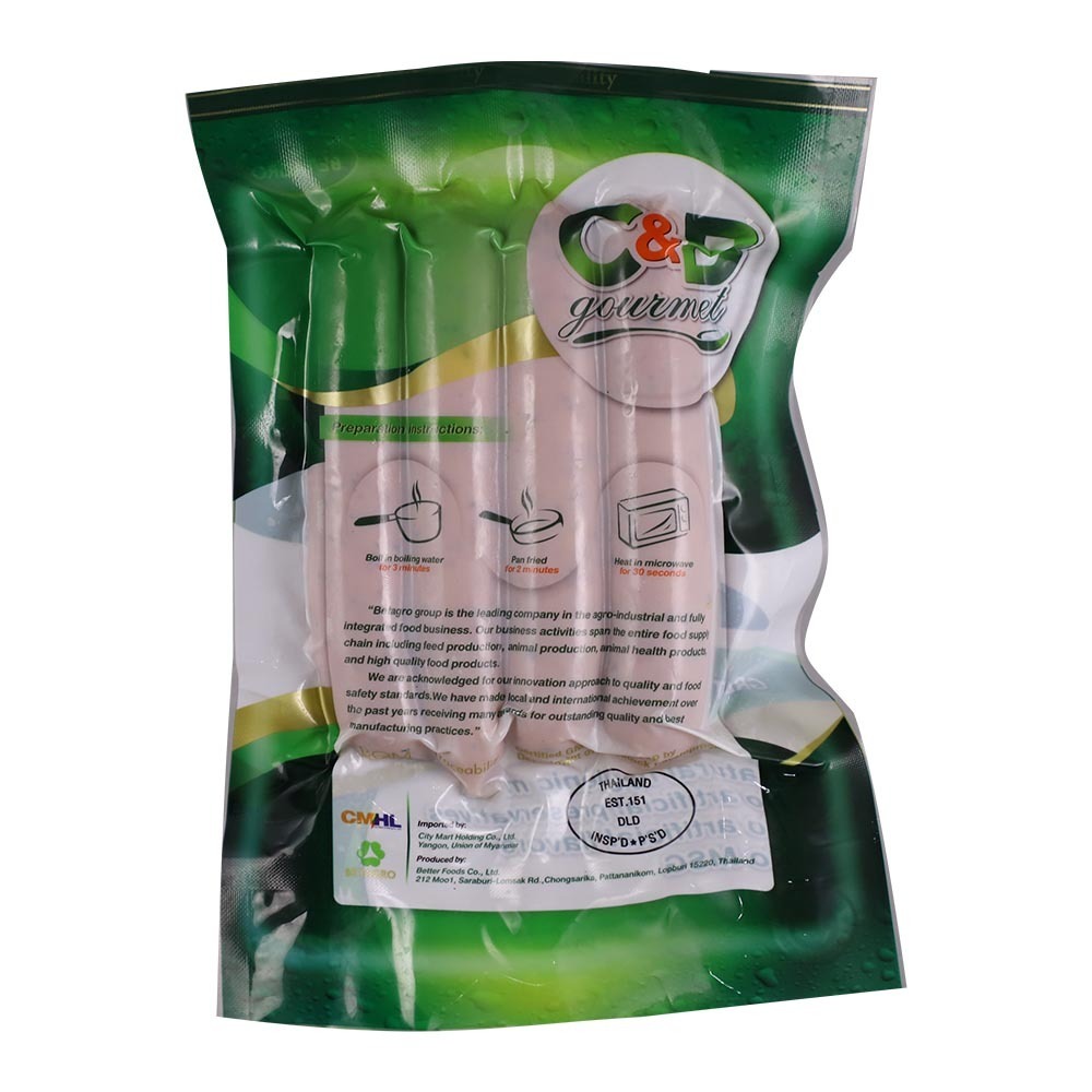 C&B Black Pepper Pork Sausage 200G