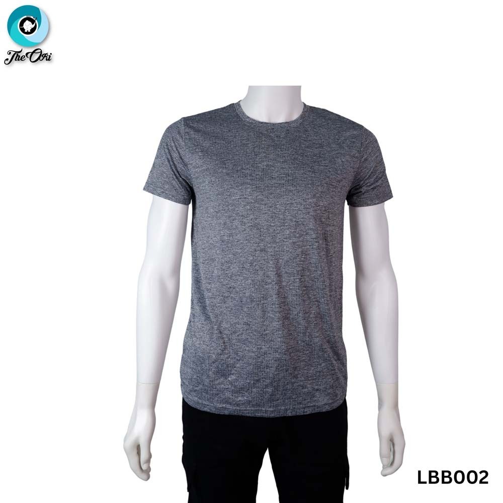 Max & Mia Men Sport Shirt LBB002 Gray Strike Medium