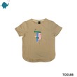 Max & Mia Unisex Printed T-Shirt TO018B Skin (7-8 Years)