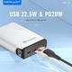 Konfulon A6Q (10000mAh Fast Charging 22.5W Power Bank) White