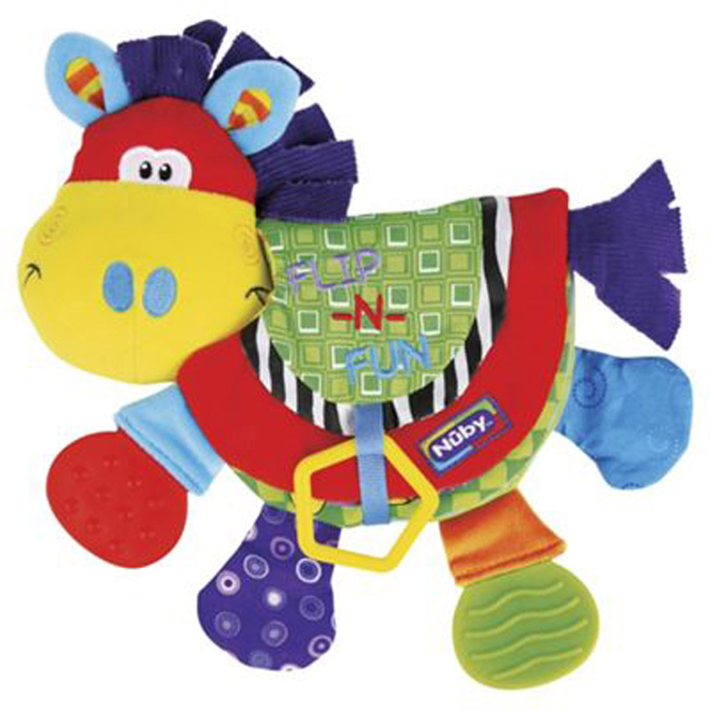 Nuby Flip Flop Teether Book NO.6556