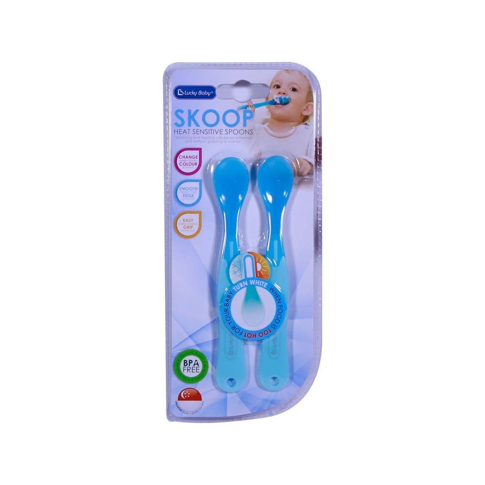 Lucky Baby Heat Sensitive Spoons 2PCS NO.600306