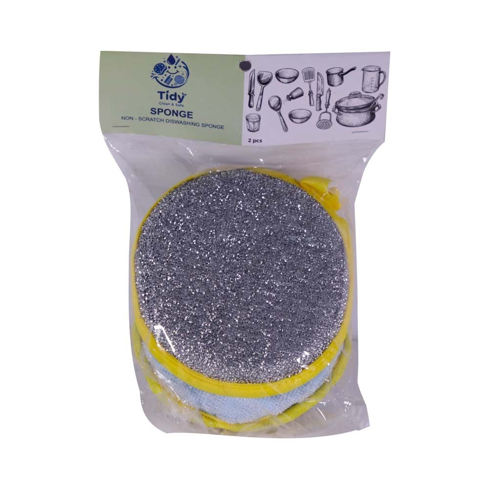 Tidy Steel Sponge Pad 2PCS