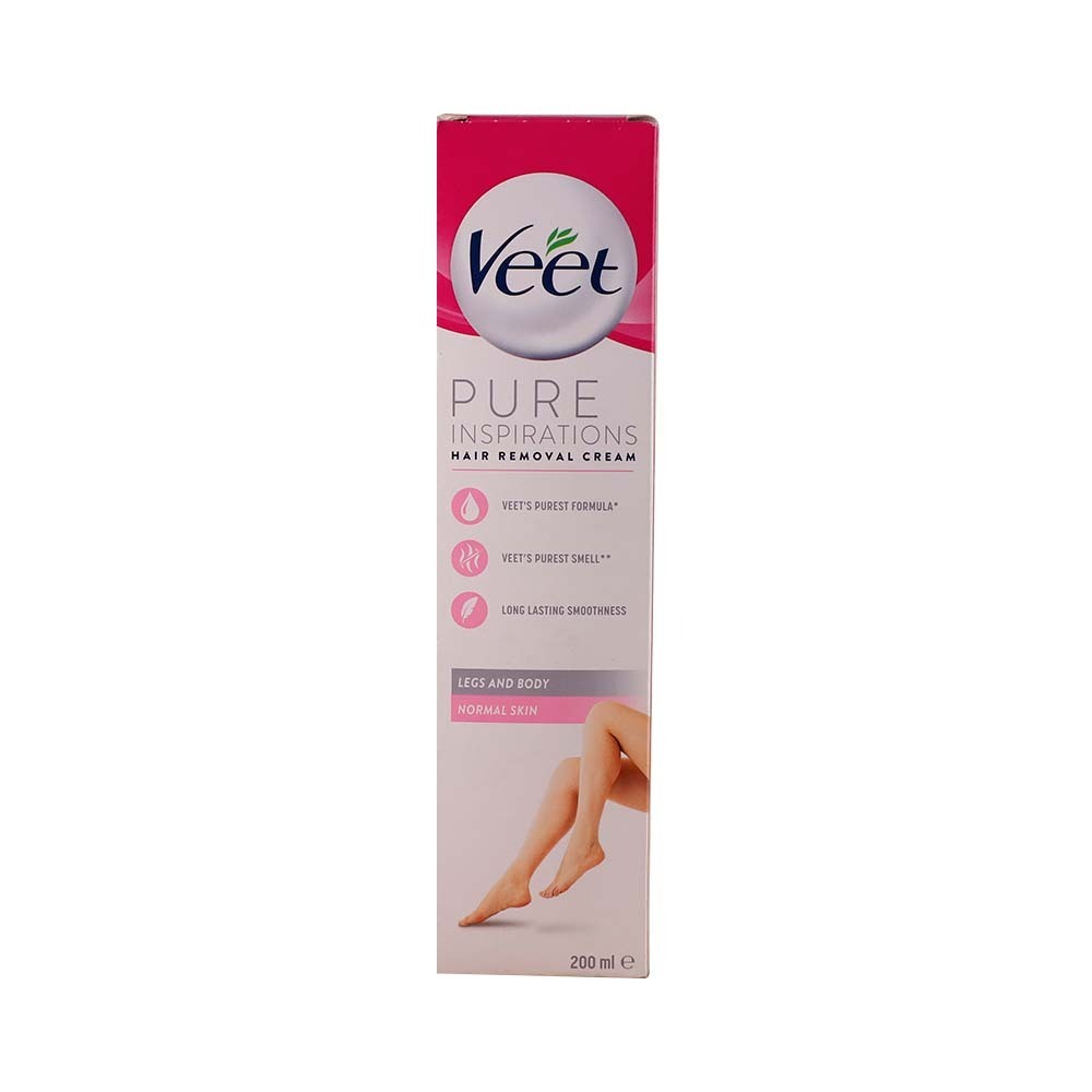 Veet Pure Inspirations Hair Removal Cream 200ML (Normal Skin)