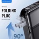 Konfulon A56Q (10000mAh Fast Charging 22.5W Built-in Cable Power Bank) Black