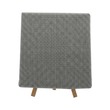 S & J's Double Bedsheet Grey Tiny Checked SJ-106