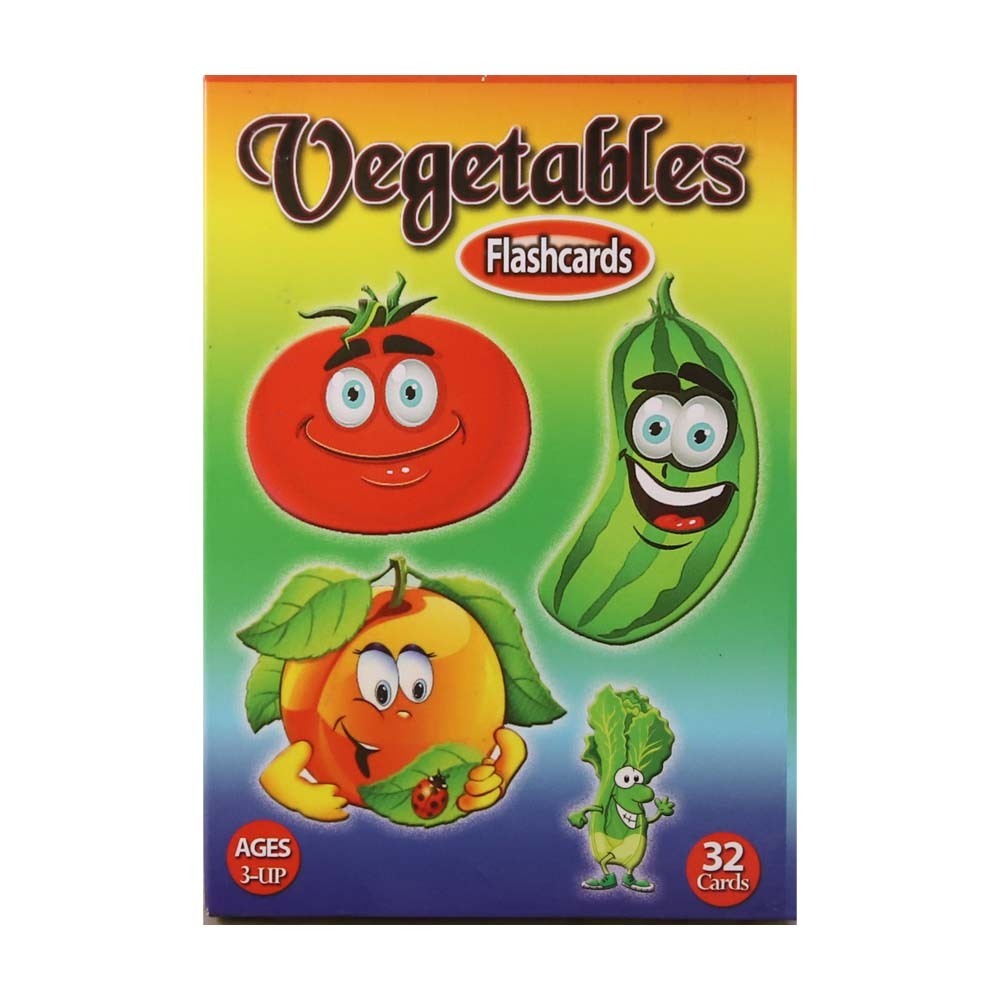 VEGETABLES FLASHCARDS (KIDS WORLD)
