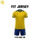 Olympic Fit Jersey FTA-2612-Yellow XL