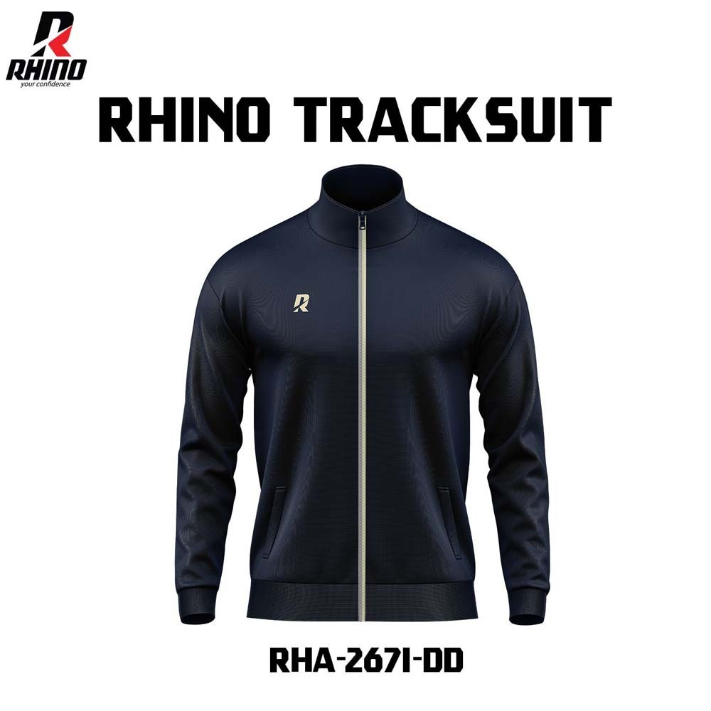 Olympic Rhino Tracksuit RHA-2671-Dark Blue Large