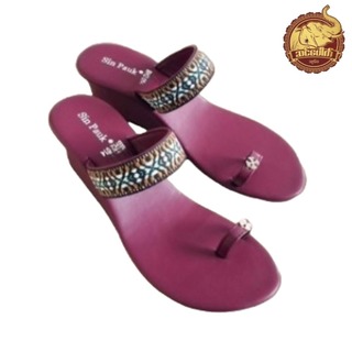 Sin Pauk Women Leather Sandal (Design-1,No-39) BH2-014