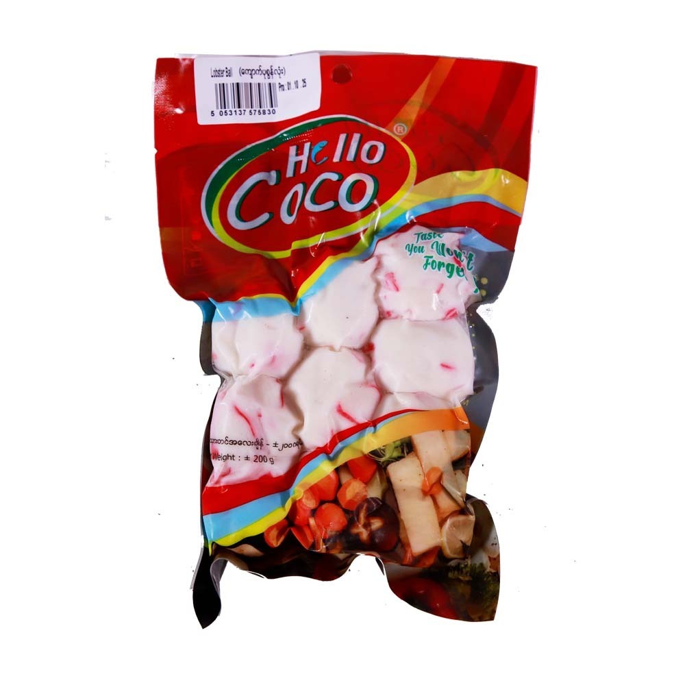 Hello Coco Lobster Ball 200G