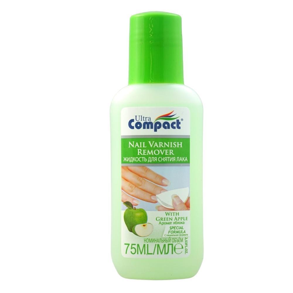 Ultra Compact Nail Varnish Remover 75ML (Green Apple)