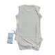 Tiny Cozy Airy Cotton Body Suite (Sleeveless) TC20112M White