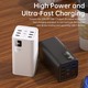 Konfulon J-13 (50000mAh Fast Charging 22.5W Power Bank) Black