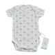 Tiny Cozy Airy Cotton Body Suite (Short Sleeve) TC2023M Yellow & Purple