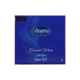 Doaru White Ocean Wave Two Way Creme Puff Refill 11G (71 Soft Yellow)