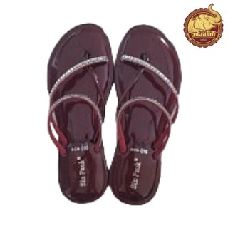 Sin Pauk Women Leather Slipper (Design-7,No-36) BGW-016