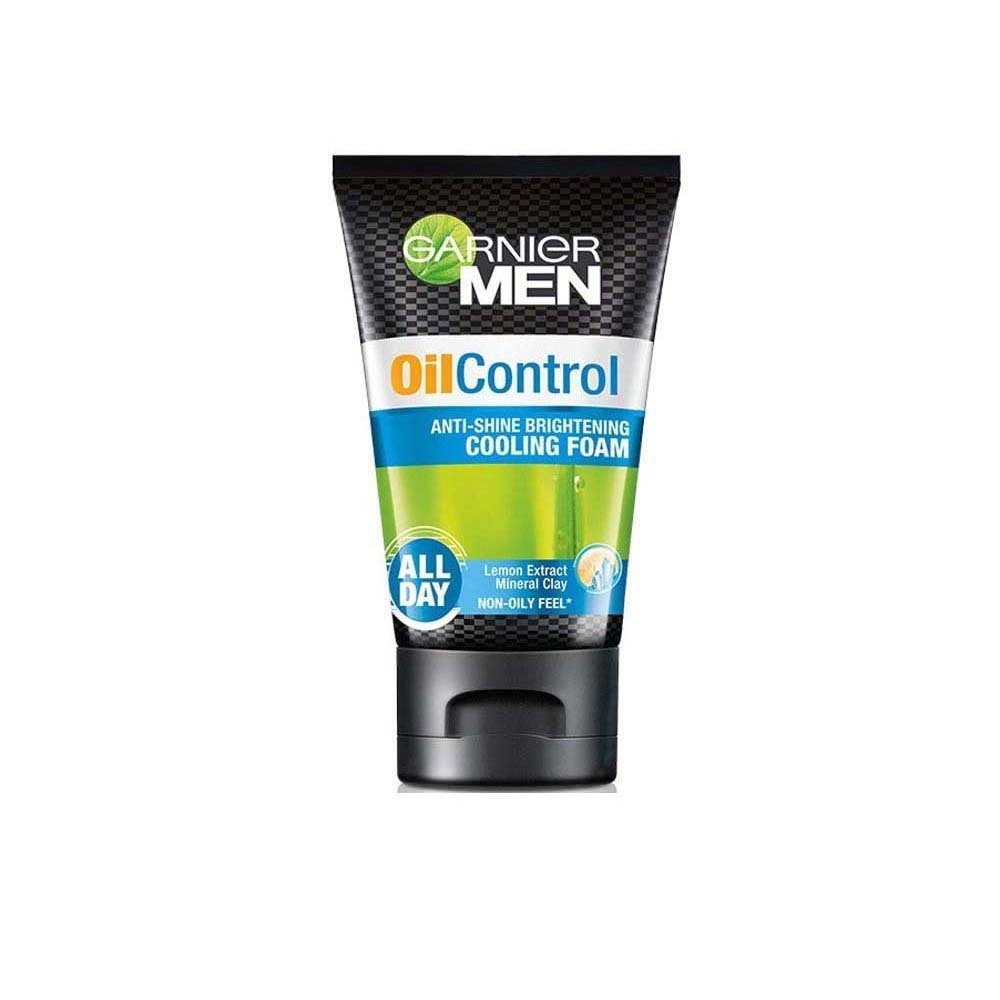 Garnier Men Oil Control Anti-Shine Brightening Cooling Foam 100ML