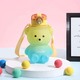 Bear Drinking Bottle With Strap Straw (Random)