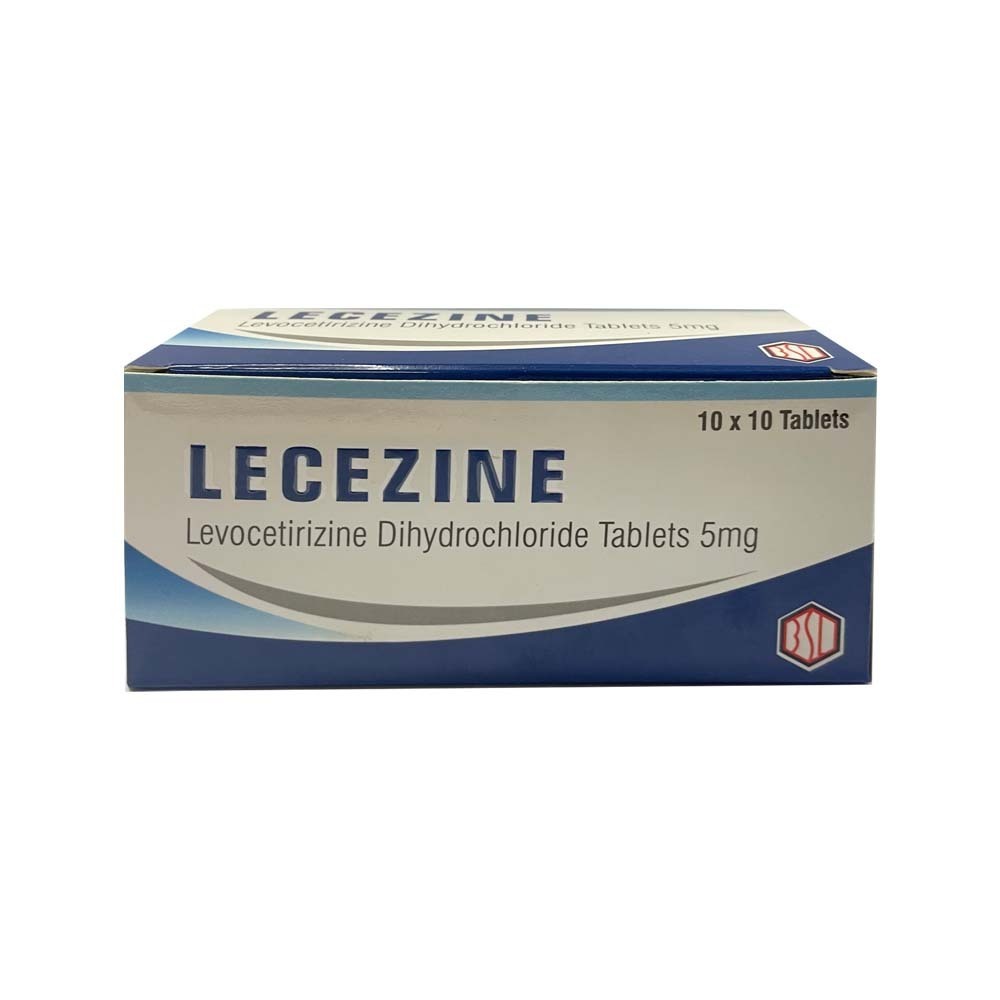 Lecezine Levocetirizine Dihydrochloride 5MG 10PCS x 10