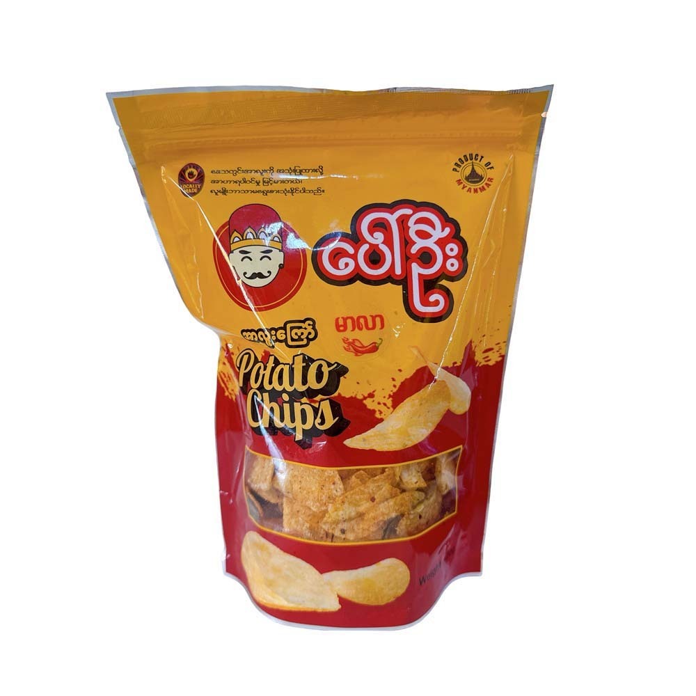 Paw Oo Potato Chips Mala 120G