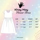 Khay May Flower Dress Red Small (6-18m)