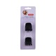 Titania Large Prong Clips 2PCS (No.7937) Black
