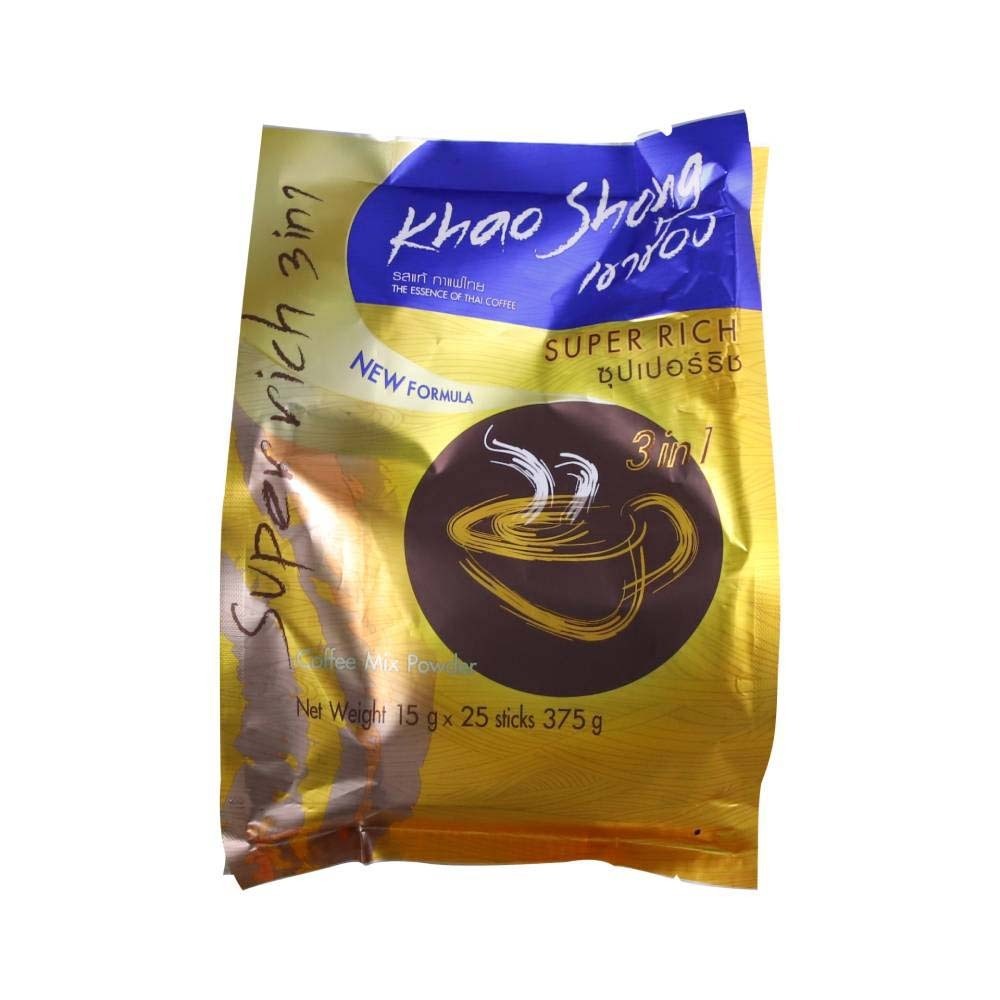 Khao Shong 3 in 1 Super Rich Coffeemix 25PCS 375G