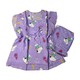 Bambi Womenwear Spant One Set S/S Purple AA0056 XL