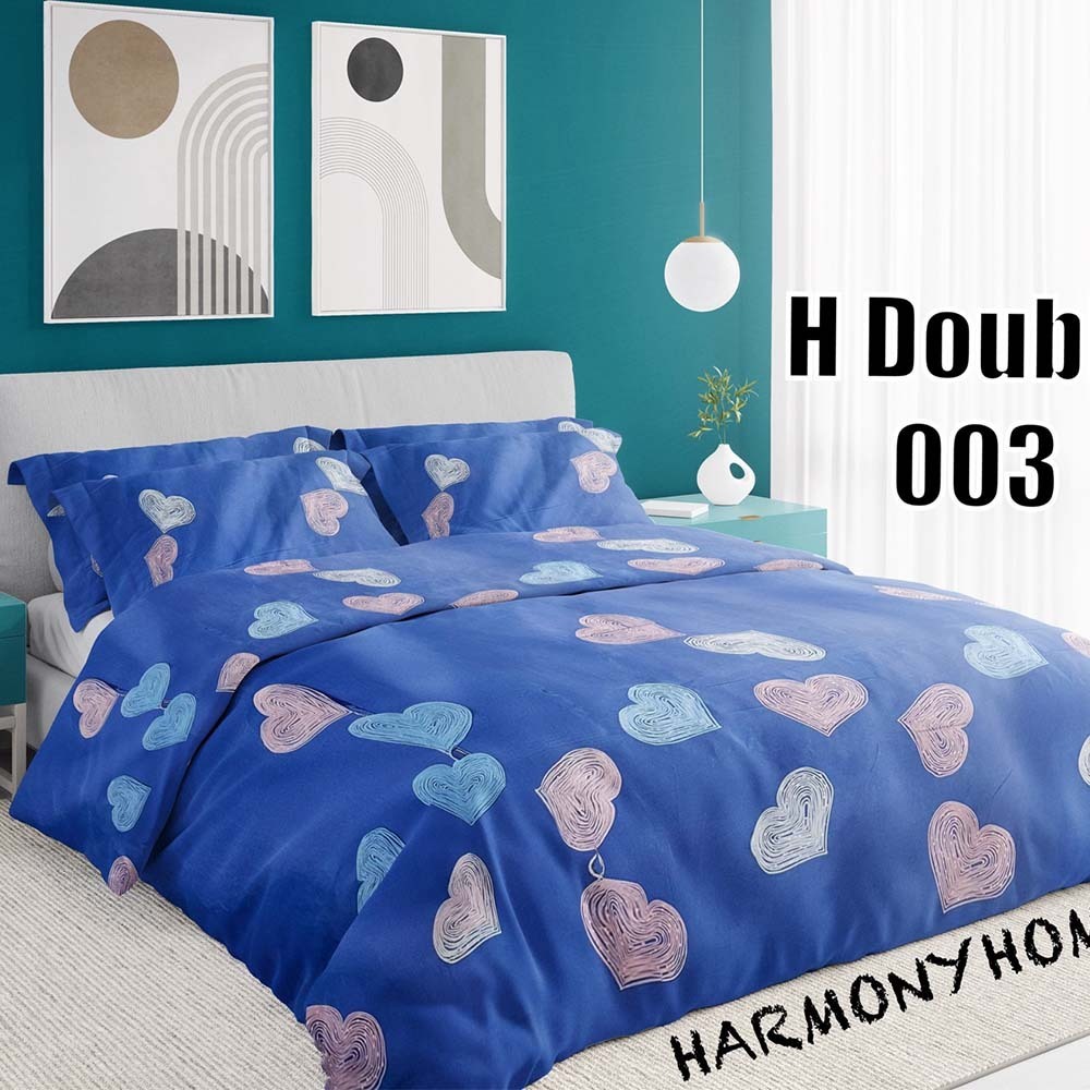 Harmoy Homes Bed Sheet Double (6' x 6.5' x 9) HH Double 003