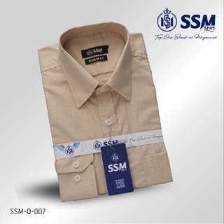 Oxford Shirt Long Sleeve Large (Cyan Blue) SSM-O-P-L-027