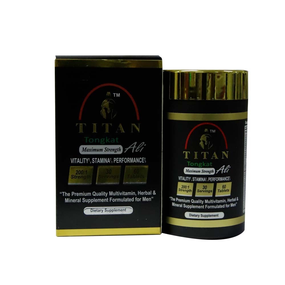 Titan Tongkat Dietary Supplement 60PCS