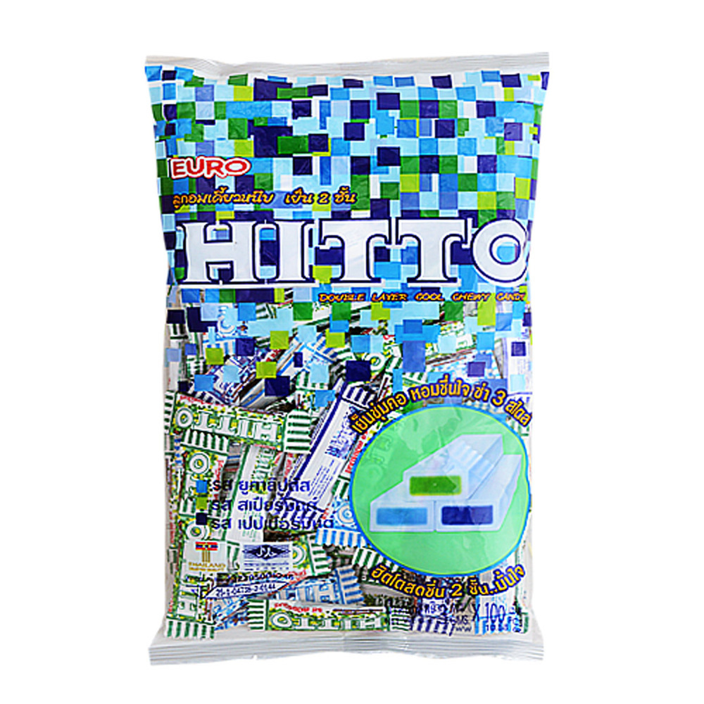 Euro Hitto Cool Chewy Candy 350G