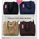Konoko Canvas Tote Bag Medium (Black)
