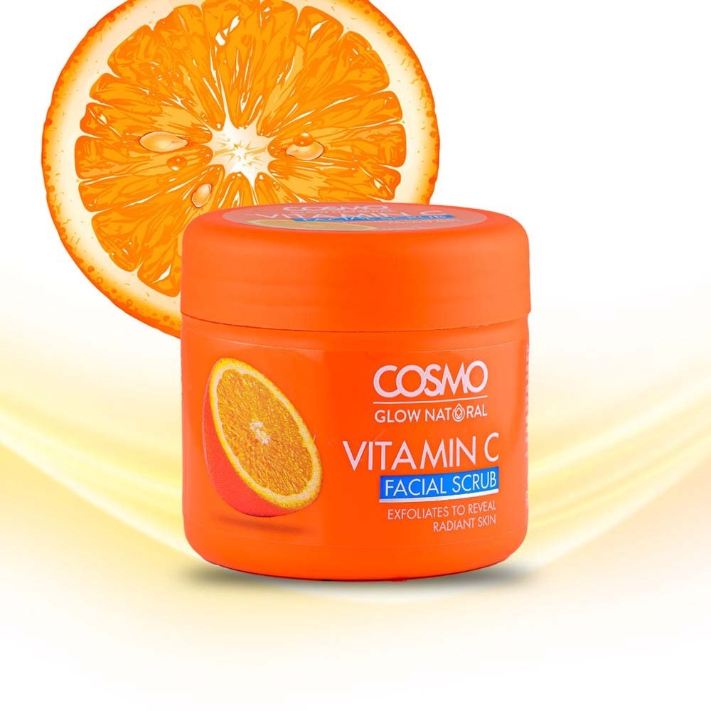 Cosmo Vitamin C Facial Scrub 150ML (Cosmo Series)