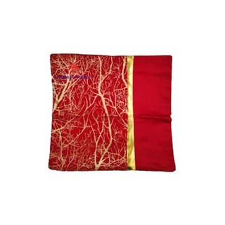 Red Lily မှီအုံး(ကတ္တီပါ) (20IN x 20IN) PI25 CMO6