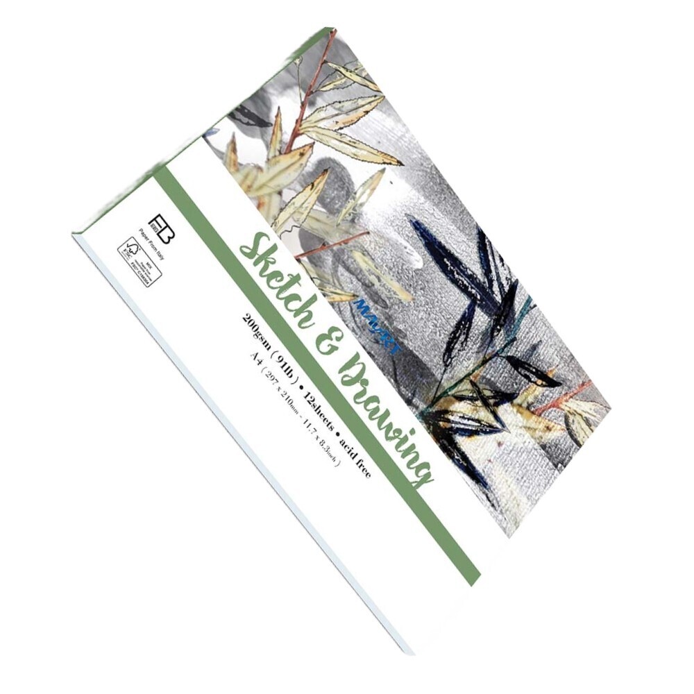 May Art Fabriano Accademia 200GSM A4 MA00692