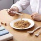 Beauty House Wheat Straw Spoon Fork & Chopstick Set (Green)