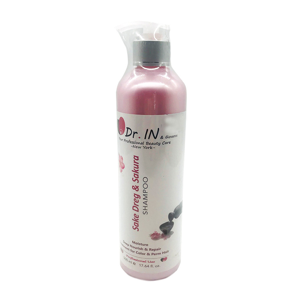 Dr.In & Giovanni Sake Dreg & Sakura Moisture Shampoo 500ML