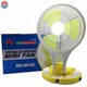 2 in 1 Portable LED & Fan Green