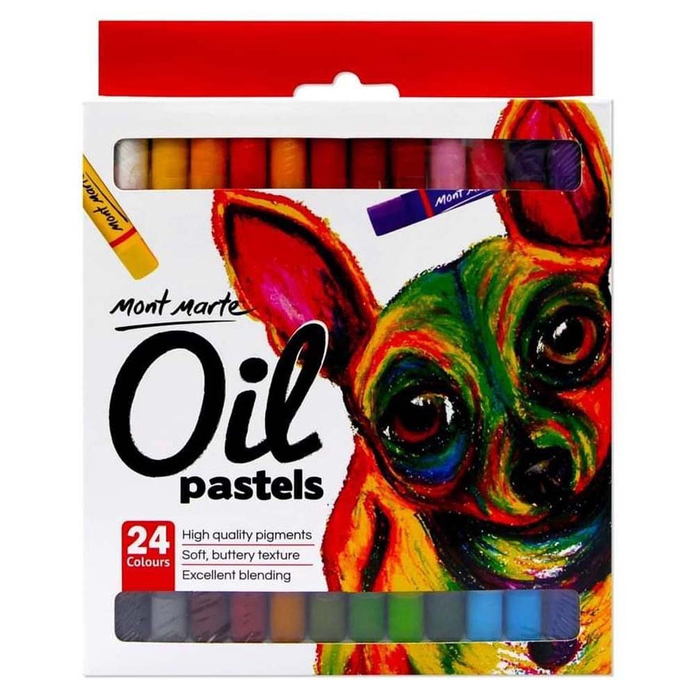 Mont Marte Oil Pastels 24PCS