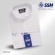 Madarin Collar Shirt Short Sleeve Large (Luxury White) SSM-O-P-S-049