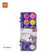 Solid Watercolor 12 Colors  (0101300001)