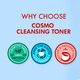 Cosmo Papaya Facial Cleansing Toner 250ML