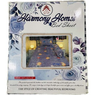 Harmony Homes Single Bedsheet BS06 (HH Single-210)